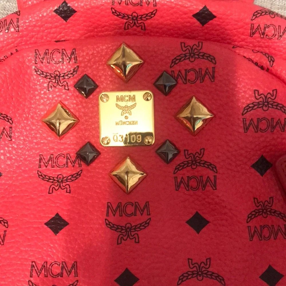 Authentic MCM Backpack - Picture 3 of 6